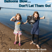 Emelia & Haley - Minnesota Mille Lacs Lake Balloons