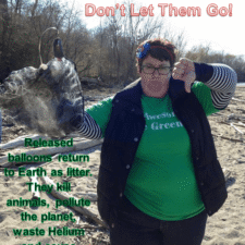 Leah - Ohio Ballon trash in Ohio