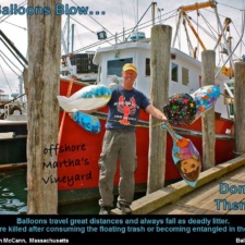 Stanley Larsen - Massachusetts Balloons on Pier
