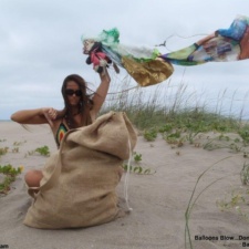 66 Balloons - 4/20/13 66 Balloons Picked up from beach - 4-20-13