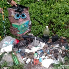 Beach Cleanup 8-1-15 Balloons, Plastic Garbage and More Pollution cleaned up 8-1-15