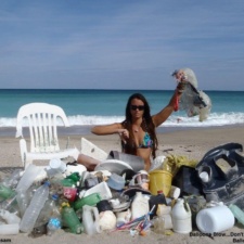 Beach Cleanup - 17 Balloons Plastic pollution, balloons, styrofoam and more beach debris