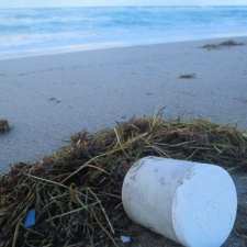 Plastic Pollution Container from Venezuela and other plastic bits