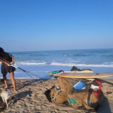 Me & My Dad Hauling marine debris