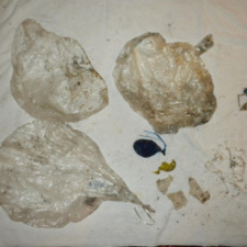 Biddeford, Maine Mylar and latex balloons littering beach in Biddeford, Maine