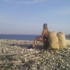 Ready to leave Metinic Island, Maine