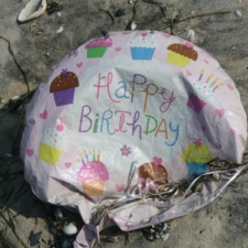 Happy Birthday? birthday balloon pollution
