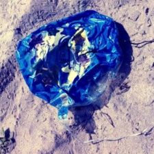 Mylar Pollution mylar balloon trash