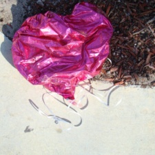 Mylar Balloon mylar balloon trash